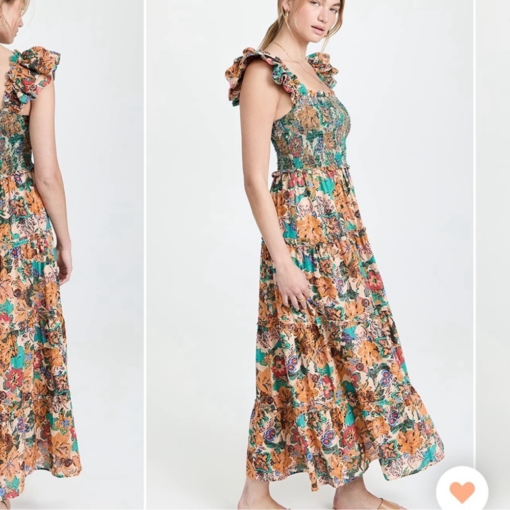 Love the Label Gaya smocked maxi dress